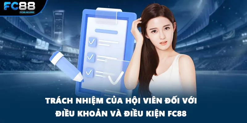 Trách nhiệm của hội viên đối với điều khoản và điều kiện FC88